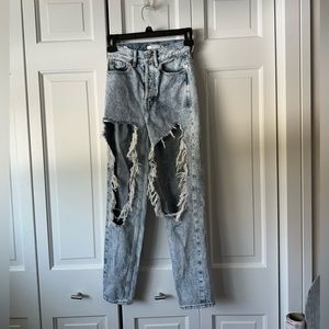 Pacsun Ultra High Rise Slim 22” inch jeans